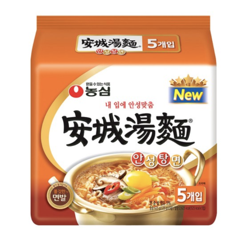 안성탕면 멀티팩 5개입
