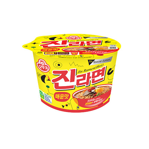 진라면 매운맛 큰사발