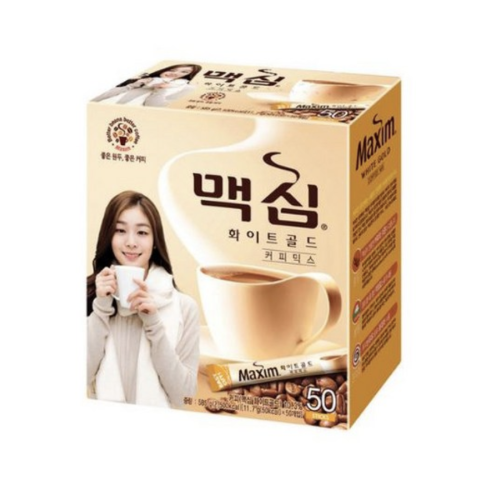 맥심 화이트골드 믹스커피 50T