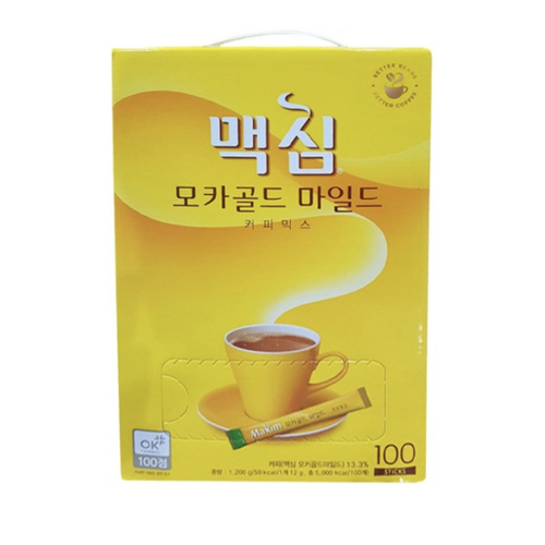 맥심 모카골드 믹스커피 100T