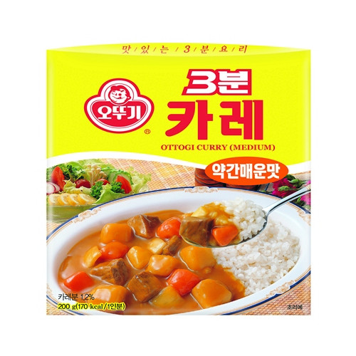 오뚜기 3분카레  200g*5개