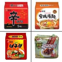 농심인기라면4종세트*(신라면,너구리,안성탕면,짜파게티멀티) 한봉씩