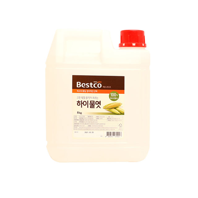 베스트코하이물엿 8kg 대용량물엿 식당물엿 업소용물엿