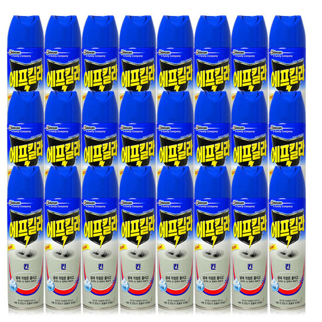 에프킬라 킨에어로졸500ml 10개입 /모기파리퇴치스프레이/벌레퇴치